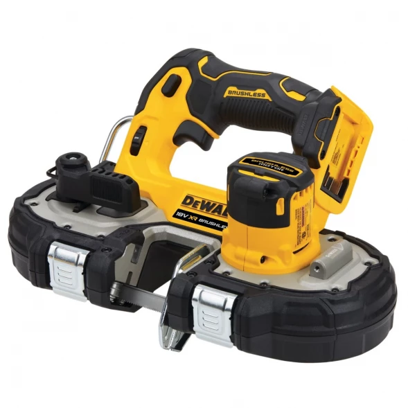 Ленточная пила аккумуляторная ручная DEWALT DCS377NT, 18 В, 116 м/мин, без АКБ и ЗУ, в кейсе TSTAK 