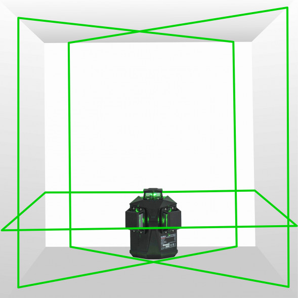 Лазерный нивелир Elitech HD LN 12d green