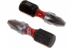 Бита Milwaukee SHOCKWAVE (2 шт; PZ2; 25 мм) 