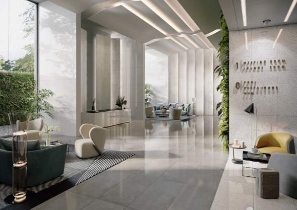 Керамогранит DROPS бежевый 80x80 см