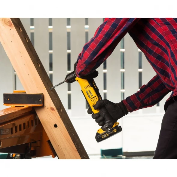 Дрель аккумуляторная угловая DEWALT DCD740N, 18 В, 2000 об/мин, без АКБ и ЗУ (DCD740N-XJ)
