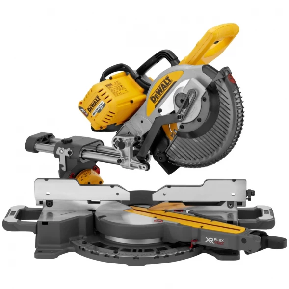  Торцовочная пила аккумуляторная DEWALT DCS727N, 54 В, 250 мм, 4300 об/мин, без АКБ и ЗУ (DCS727N-XJ)