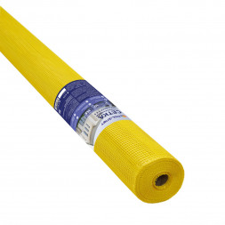 Сетка фасадная Polinet 5х5 мм, 1х10 м, 145 гр/м2