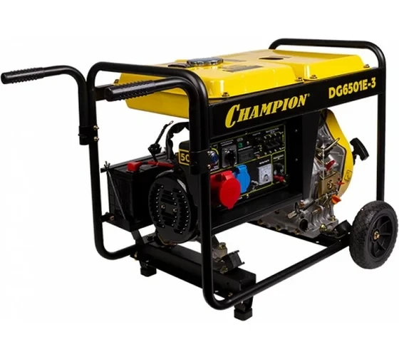 Дизельный генератор CHAMPION DG6501E-3