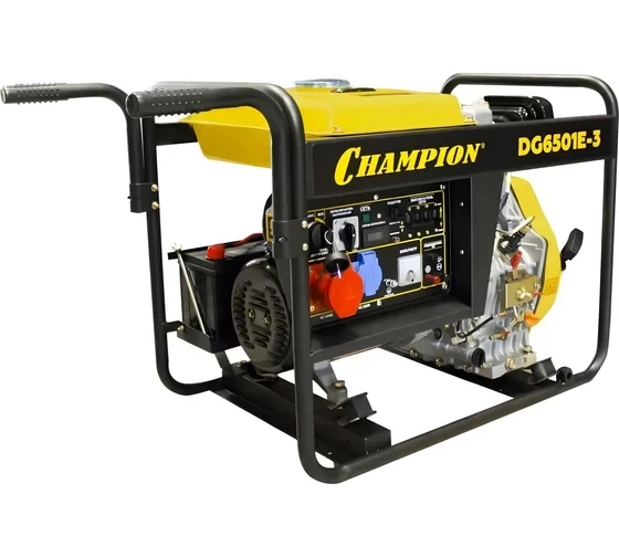 Дизельный генератор CHAMPION DG6501E-3