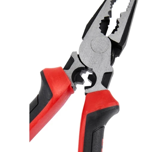 Плоскогубцы Elitech 210мм, комбинированные,усиленные, CrV,56-62HRC 110101 207103