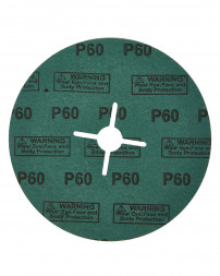 Круг фибровый шлифовальный для УШМ, P60, 125x22мм, 5шт Elitech 1820.167600