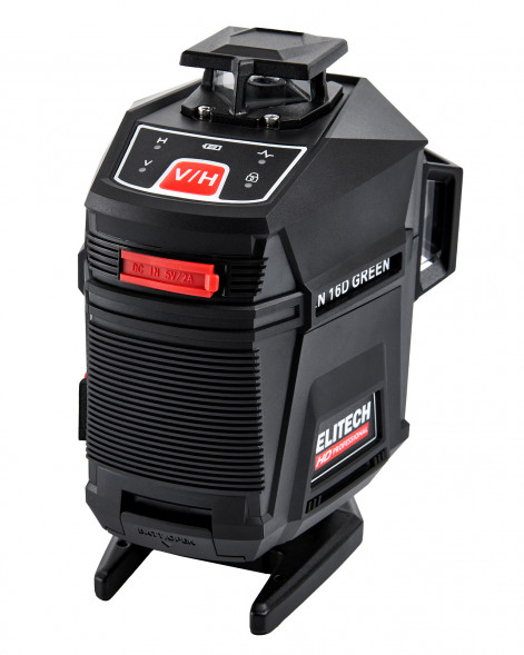 Лазерный нивелир Elitech HD LN 16D green