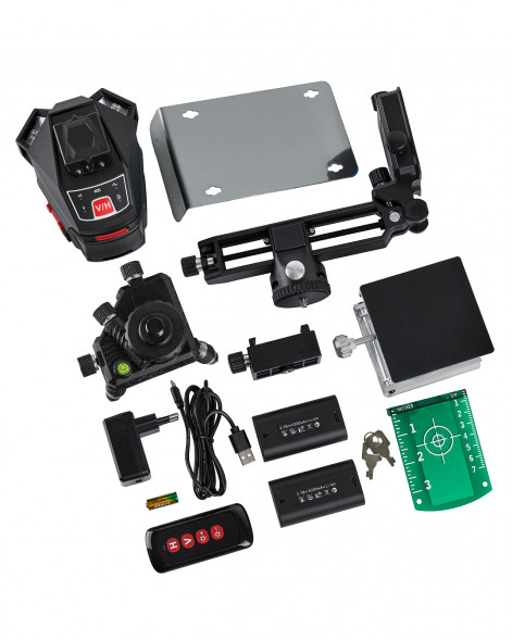 Лазерный нивелир Elitech HD LN 16D green