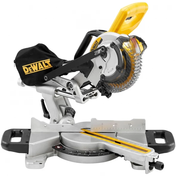  Торцовочная пила аккумуляторная DEWALT DCS365N, 18 В, 184 мм, 3750 об/мин, без АКБ и ЗУ (DCS365N-XJ)