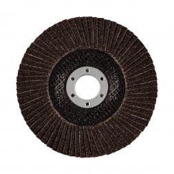 Диск лепестковый Trigger 70359 по металлу 125х22 мм P80