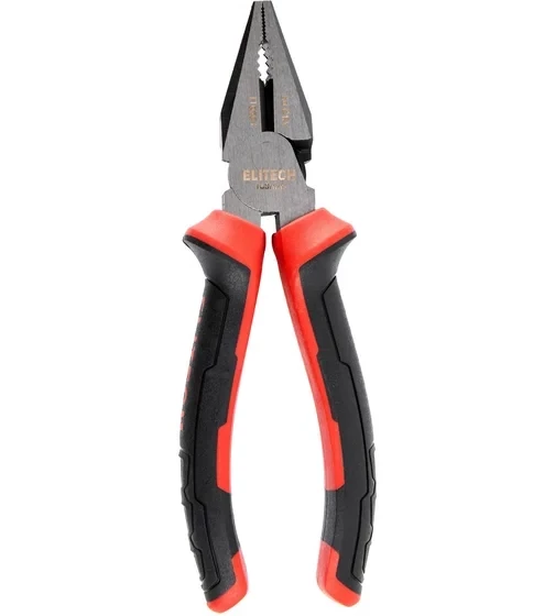 Плоскогубцы Elitech 160мм, комбинированные, CrV,56-62HRC 110201 207104