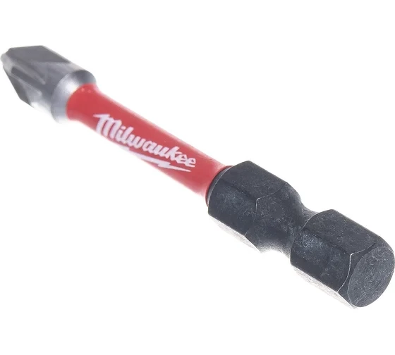  Бита Milwaukee SHOCKWAVE (PZ2, 50 мм, 1 шт.)