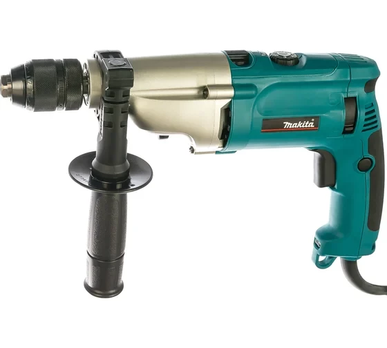 Дрель двухскоростная ударная Makita HP 2071 F