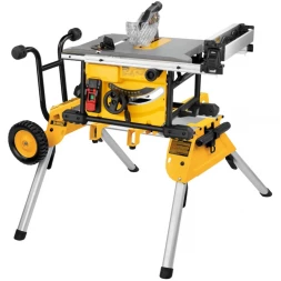  Настольная пила дисковая DEWALT DWE7485RS, 1850 Вт, 210 мм, 5800 об/мин, с подставкой на колесах 
