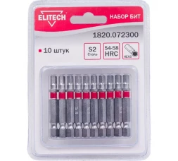 Набор бит Elitech 1820.072300