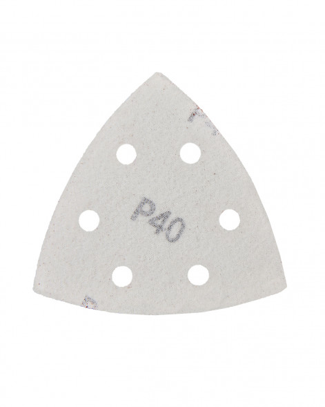 Шлифлист треугольный P40, 5 шт Elitech 1820.156800 