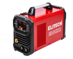 Сварочный инвертор Elitech АИС 180 СИН ЖК, MIG/MAG