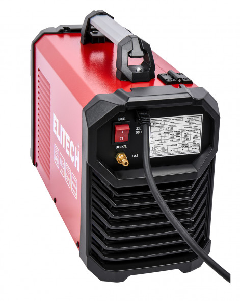 Сварочный инвертор Elitech АИС 180 СИН ЖК, MIG/MAG