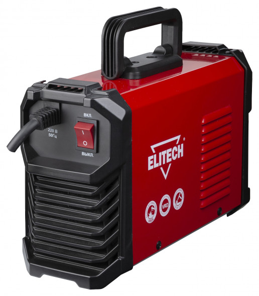 Сварочный инвертор Elitech АИС 200 ЖК, ММА 