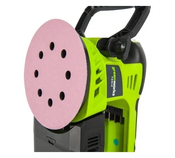 Шлифовальная машина эксцентриковая G24 24V Greenworks G24ROS