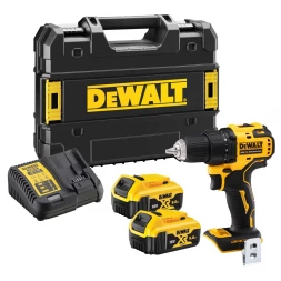Дрель-шуруповерт аккумуляторная DEWALT DCD708P2T, 18 В, 1650 об/мин, с 2 АКБ 5 Ач и ЗУ, в кейсе TSTAK 