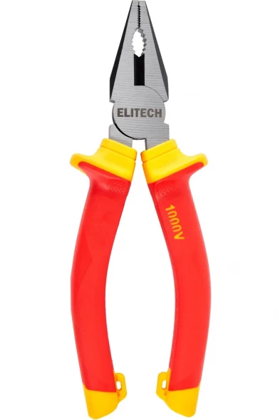 Плоскогубцы Elitech 160 мм, диэлектрические, 1000В, CrV 110401 