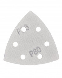 Шлифлист треугольный P80, 5 шт Elitech 1820.157000 