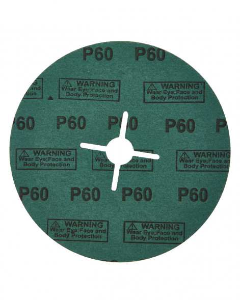 Круг фибровый шлифовальный для УШМ, P60, 150x22мм, 5шт Elitech 1820.168100