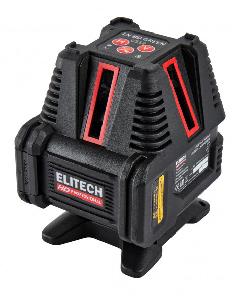 Лазерный нивелир Elitech HD LN 8D green