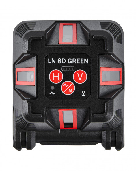 Лазерный нивелир Elitech HD LN 8D green