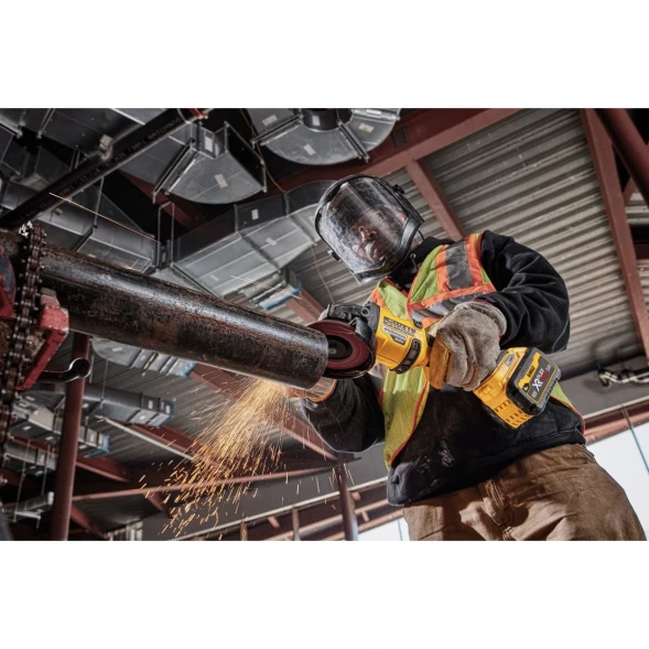  Угловая шлифмашина аккумуляторная DEWALT DCG418NT, 54 В, 125 мм, 9000 об/мин, без АКБ и ЗУ, в кейсе TSTAK (DCG418NT-XJ)