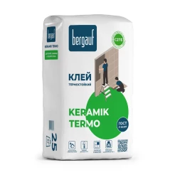  Термостойкий клей Bergauf Keramik Termo, 25 кг