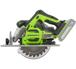 Пила циркулярная аккумуляторная 24V Greenworks GD24CS