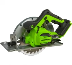 Пила циркулярная аккумуляторная 24V Greenworks GD24CS