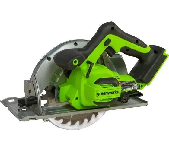 Пила циркулярная аккумуляторная 24V Greenworks GD24CS