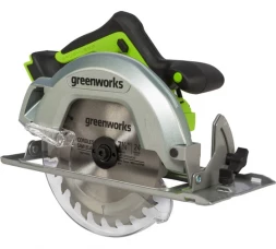 Пила циркулярная аккумуляторная 24V Greenworks GD24CS