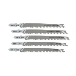 Пилки для лобзика по дереву DEWALT DT2057 (HCS 116x91x2-3x65мм, T234), 5 шт. 