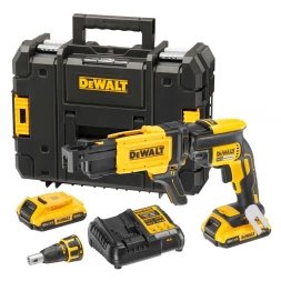 Шуруповерт аккумуляторный ленточный DEWALT DCF620D2K, 18 В, 30 Нм, 4400 об/мин, с 2 АКБ 2 Ач и ЗУ, в кейсе TSTAK 
