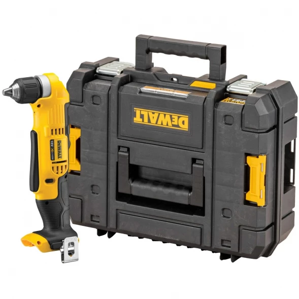 Дрель угловая аккумуляторная DEWALT DCD740NT, 18 В, 2000 об/мин, без АКБ и ЗУ, в кейсе TSTAK