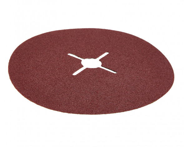 Круг фибровый шлифовальный для УШМ, P80, 150x22мм, 5шт Elitech 1820.168200