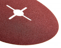 Круг фибровый шлифовальный для УШМ, P80, 150x22мм, 5шт Elitech 1820.168200