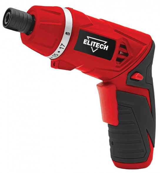 Отвертка аккумуляторная Elitech ДМ ША 036Л (E2201.024.01) 