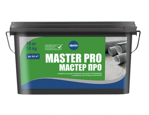 Готовый клей для стеклообоев Kesto Master Pro, 10 кг