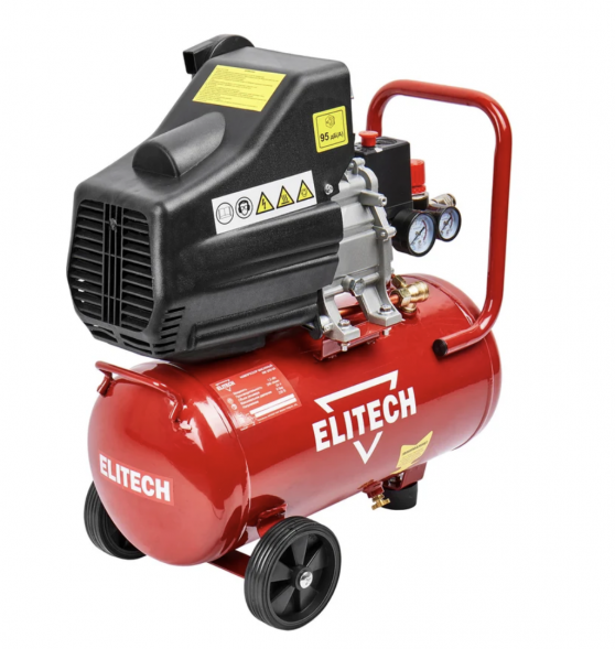 Компрессор коаксиальный масляный Elitech ДМ КМ 200-24