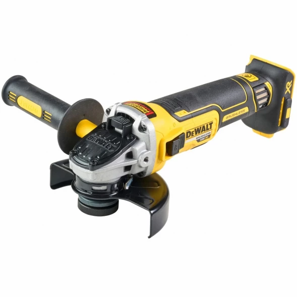  Угловая шлифмашина аккумуляторная DEWALT DCG405NT, 18 В, 125 мм, 9000 об/мин, без АКБ и ЗУ, в кейсе TSTAK (DCG405NT-XJ)