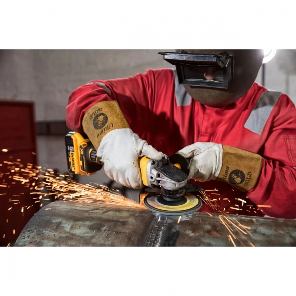  Угловая шлифмашина аккумуляторная DEWALT DCG405NT, 18 В, 125 мм, 9000 об/мин, без АКБ и ЗУ, в кейсе TSTAK (DCG405NT-XJ)