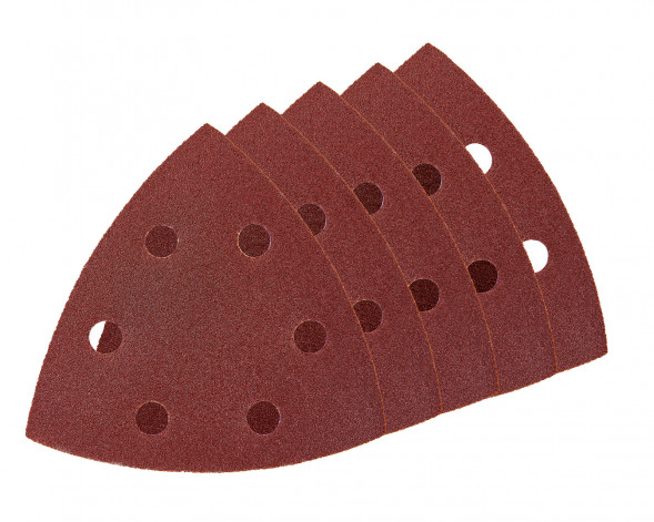 Шлифлист треугольный P120, 5 шт Elitech 1820.157200 