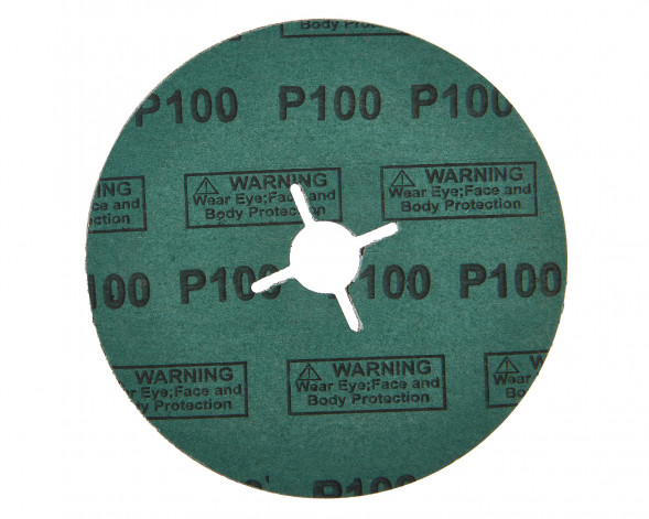 Круг фибровый шлифовальный для УШМ, P100, 150x22мм, 5шт Elitech 1820.168300 