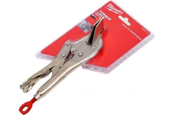 Ручной зажим Milwaukee TORQUE LOCK с плоскими губками 8&amp;quot; 200мм